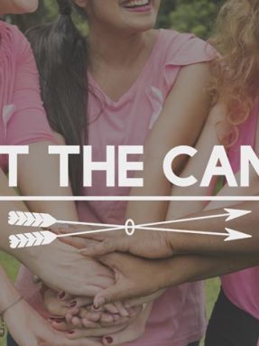 Fight The Cancer Team Support Concept